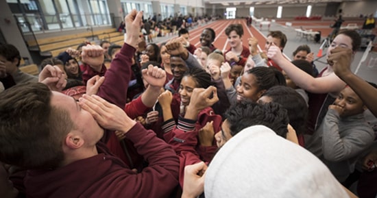 Phillips Exeter Academy in Exeter is built on the Harkness educational approach